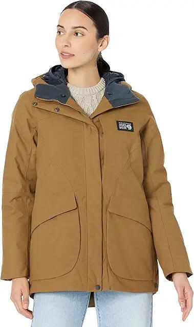 Mountain Hardwear Weather Down Parka (Corozo Nut) Women's Clothing Cover