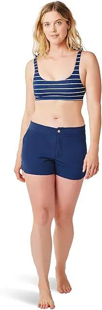 Carve Designs Banff Shorts (Navy) Women's Swimwear Cover