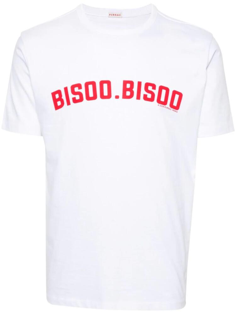 FURSAC slogan-print T-shirt - White Cover