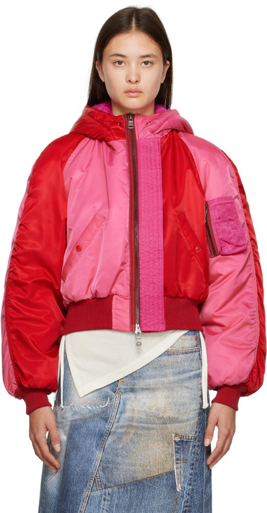 Andersson Bell Pink Kamila Bomber Jacket Cover