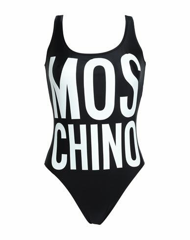 Moschino Woman One-piece swimsuit Black Polyamide, Elastane Cover