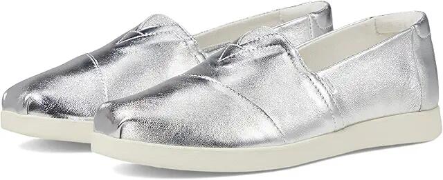 TOMS Alpargata Plus (Silver) Women's Flat Shoes Cover