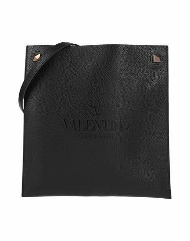 Valentino Garavani Man Cross-body bag Black Soft Leather Cover