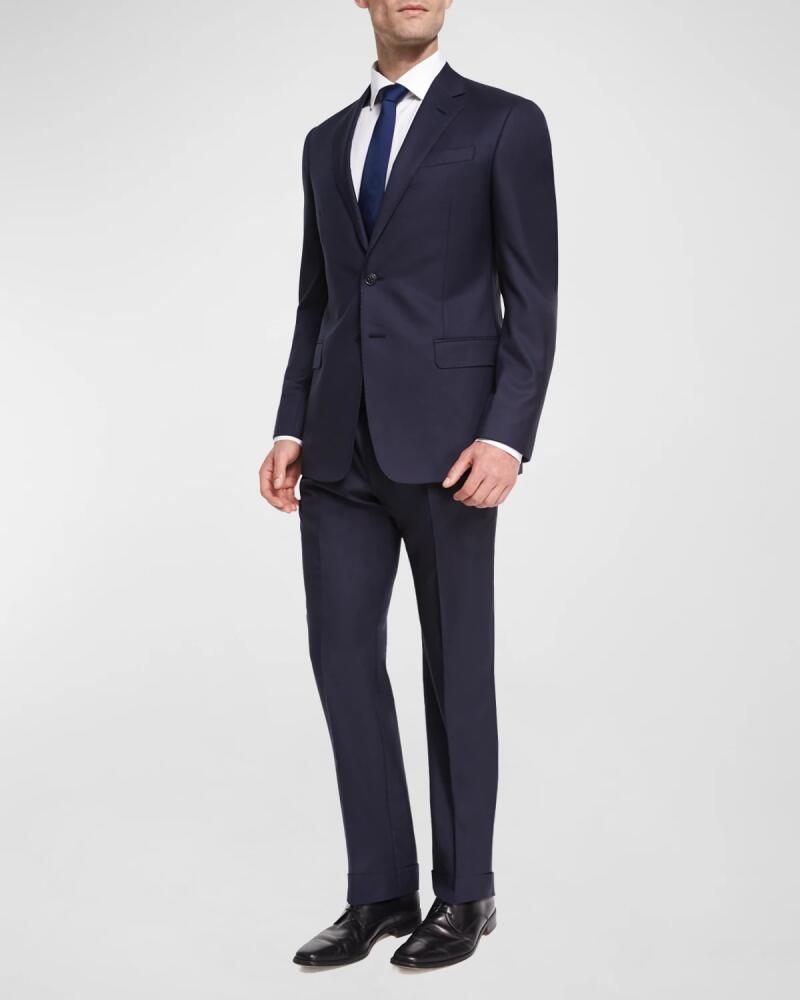 Giorgio Armani Men's Solid Wool Suit Cover