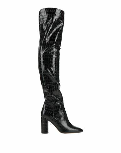 Rebel Queen Woman Boot Black Soft Leather Cover