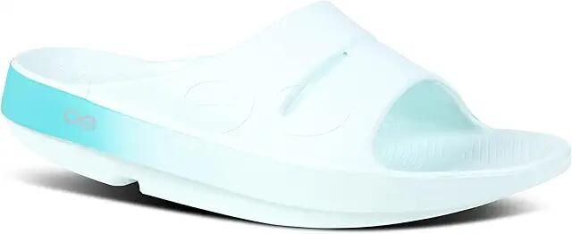 OOFOS OOahh Sport Slide (Ice Fade) Walking Shoes Cover