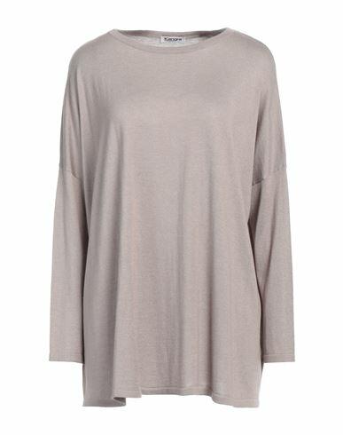 Kangra Woman Sweater Dove grey Silk, Cashmere Cover