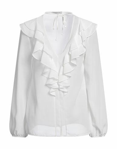 Biancoghiaccio Woman Top White Polyester Cover