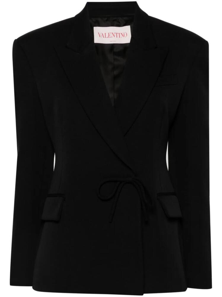 Valentino Garavani bow-embellished blazer - Black Cover