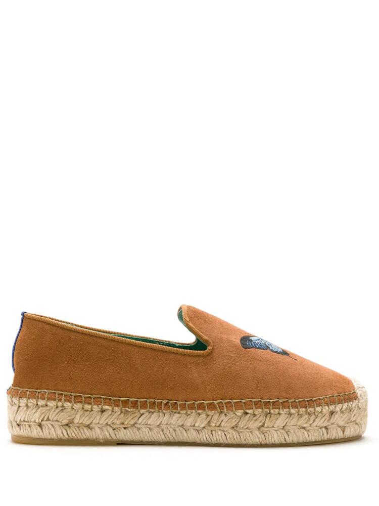 Blue Bird Shoes suede Butterfly espadrilles - Brown Cover