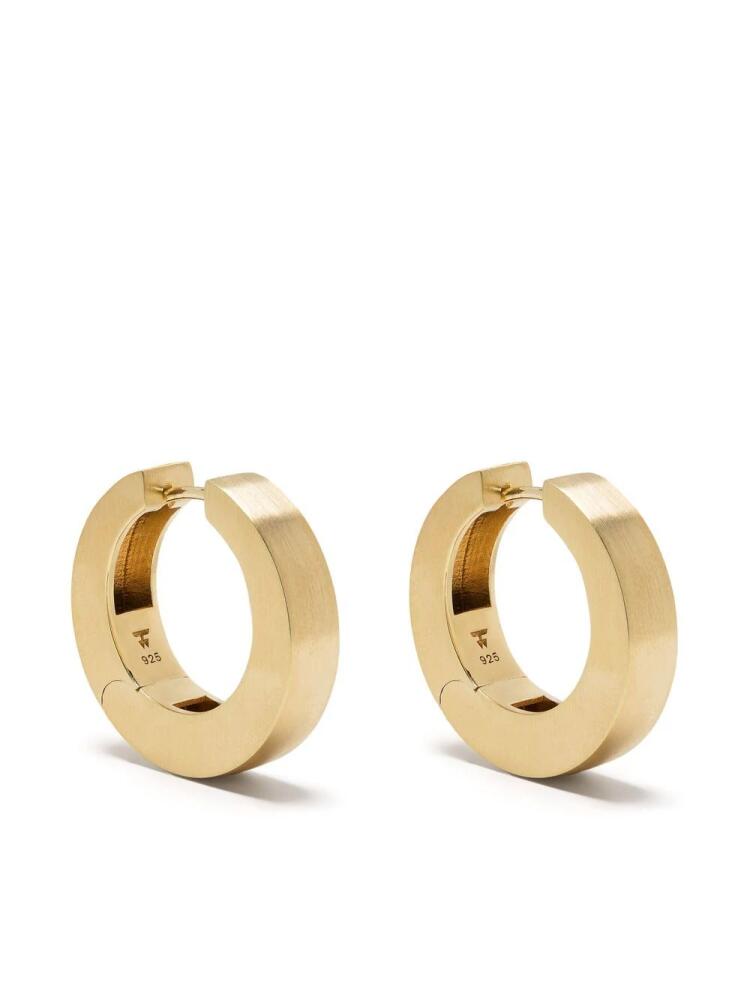 Tom Wood Arch gold-plated hoops Cover