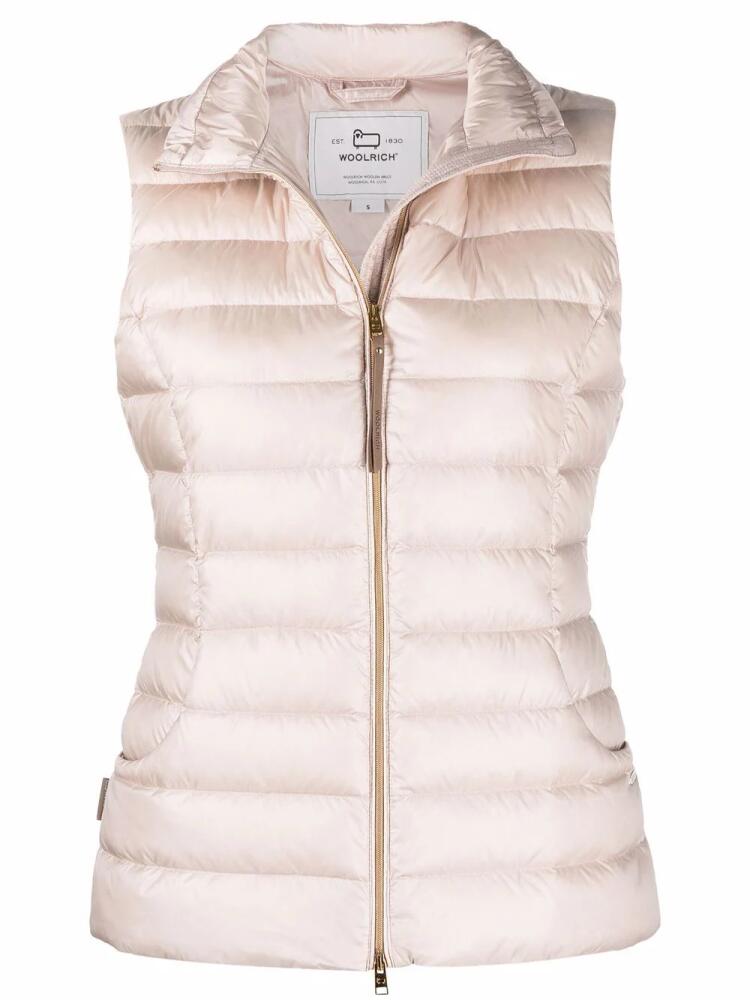 Woolrich Abbie quilted-finish gilet - Pink Cover