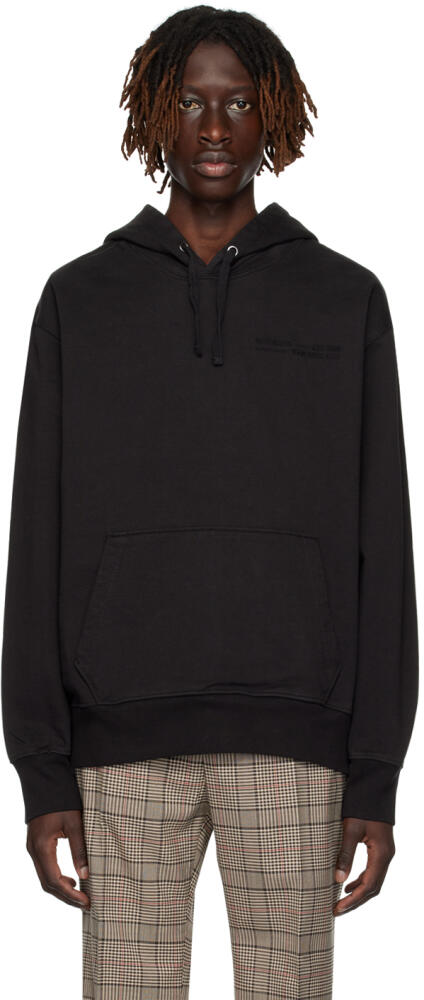 Saturdays NYC Black Ditch Fundamental Hoodie Cover