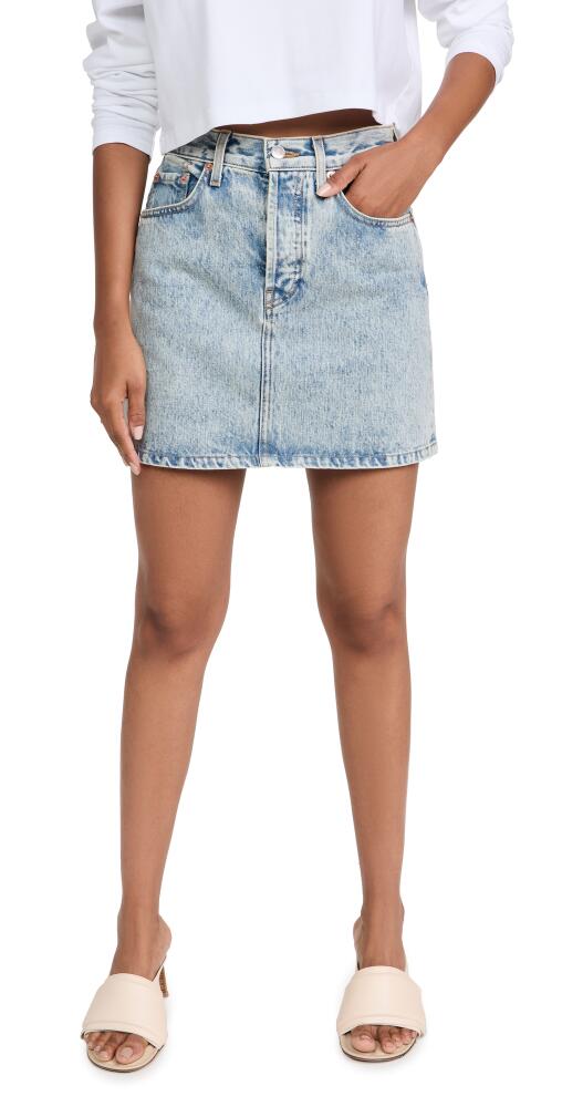 WARDROBE. NYC Denim Mini Skirt Blue Cover