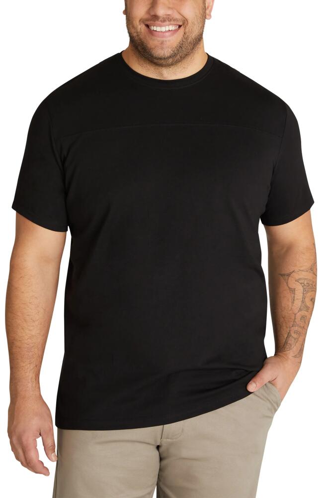 Johnny Bigg Essential Panel T-Shirt in Black Cover