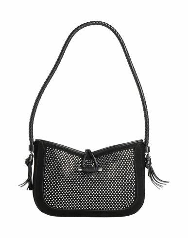 Isabel Marant Woman Shoulder bag Black Leather Cover