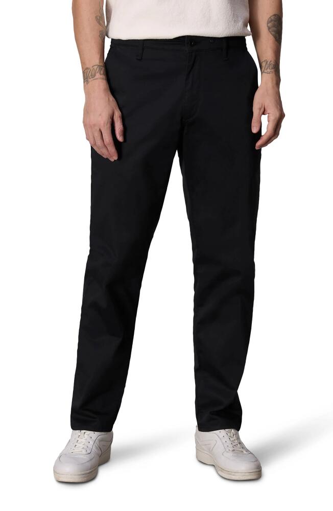 rag & bone Standard Slim Fit Chinos in Black Cover