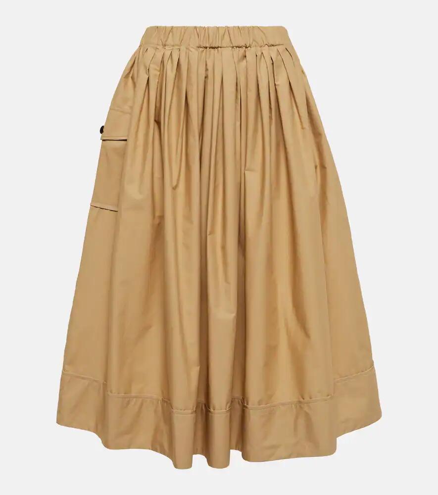 CO A-line cotton midi skirt Cover