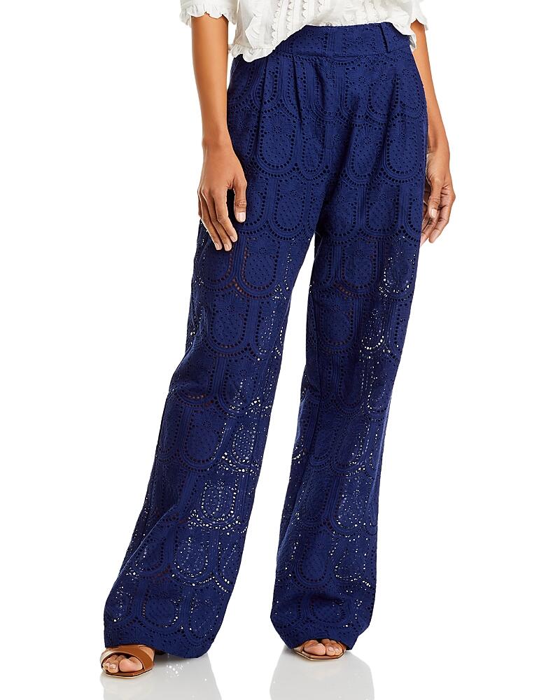 Farm Rio Eyelet Pants Cover