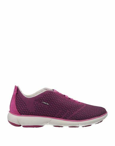 Geox Woman Sneakers Fuchsia Textile fibers Cover