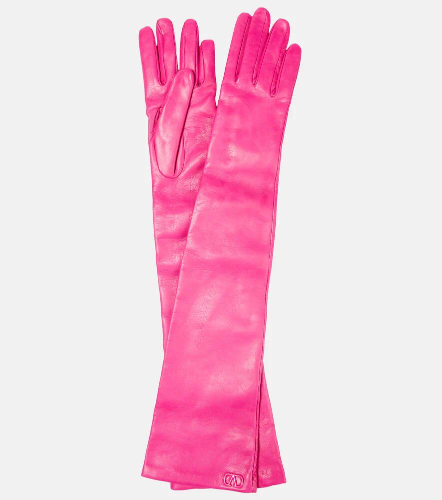 Valentino Garavani VLogo Signature leather gloves Cover