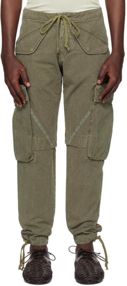 Greg Lauren Khaki 34 GL Cargo Pants Cover