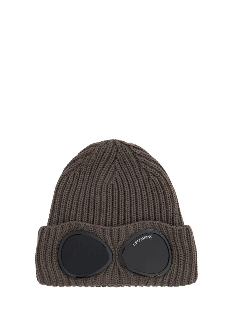 C.P. COMPANY Extra Fine Wool Goggle Beanie Cover