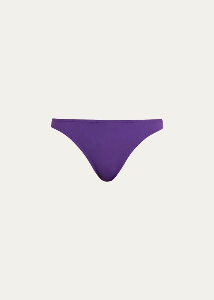 Eres Fripon Solid Low-Rise Hipster Bikini Bottoms Cover