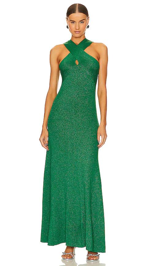 Le Superbe Take It To The Maxi Dress in Green Cover