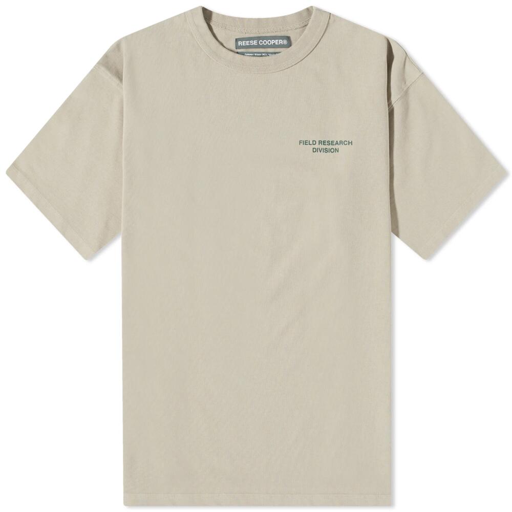 Reese Cooper Men's Field Research Division T-Shirt in Grey Cover