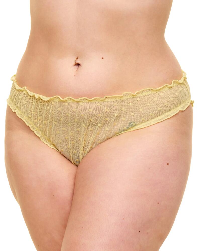 Adore Me Sammy Bikini Panties in Light Yellow Cover