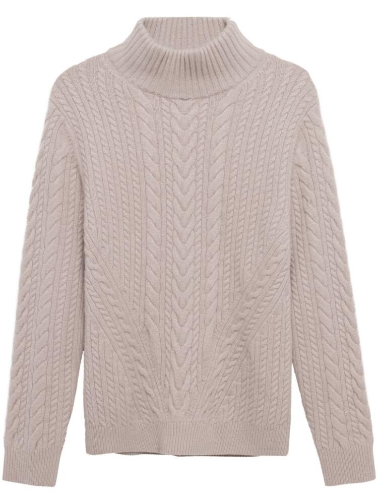 Simkhai Ajax cable-knit jumper - Neutrals Cover