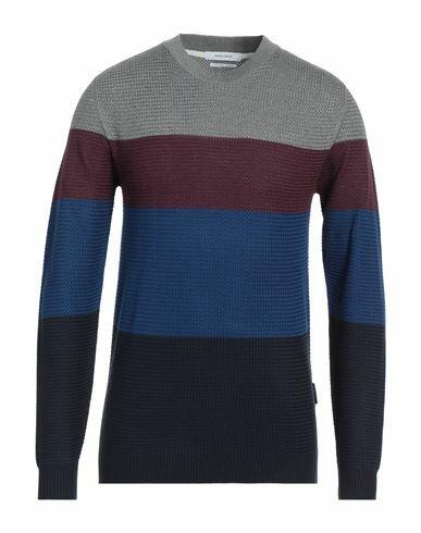 Gazzarrini Man Sweater Blue Viscose, Nylon Cover