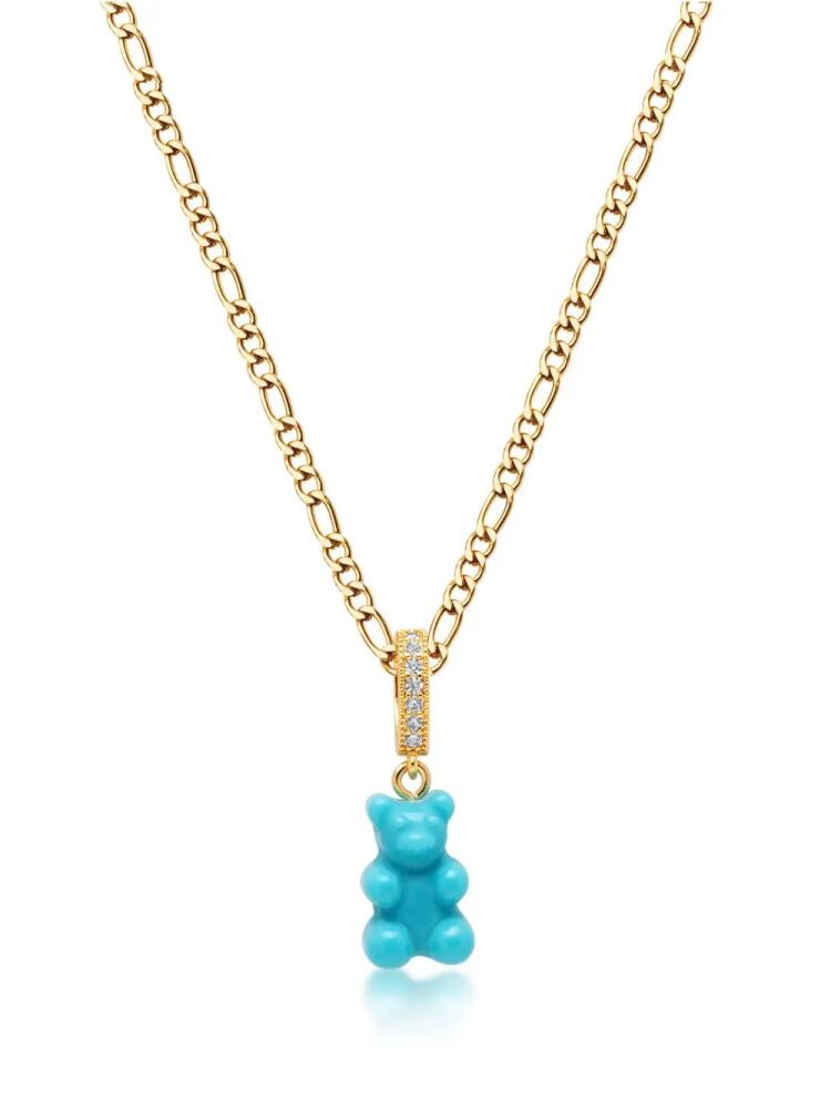 Nialaya Jewelry Gummy Bear pendant necklace - Gold Cover