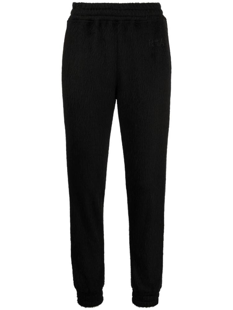 RTA Sydney slub-textured trackpants - Black Cover