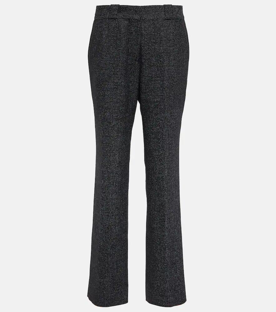 Blazé Milano Percheron high-rise wool-blend pants Cover