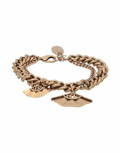 Karl Lagerfeld K/archive Fan Double Bracelet Woman Bracelet Bronze Brass, Iron Cover