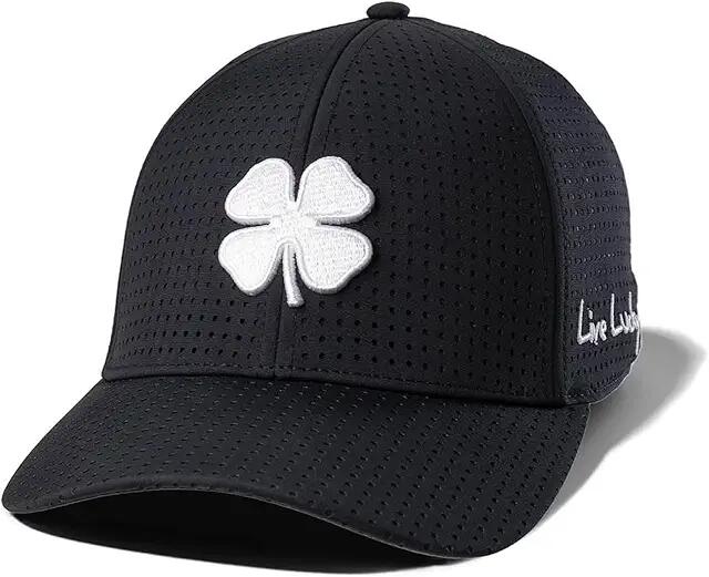 Black Clover Perf 9 Hat (Black) Caps Cover