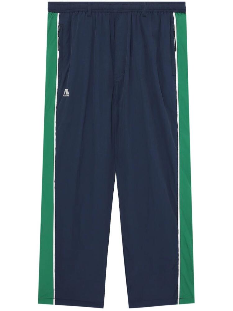 izzue side-stripe track pants - Blue Cover