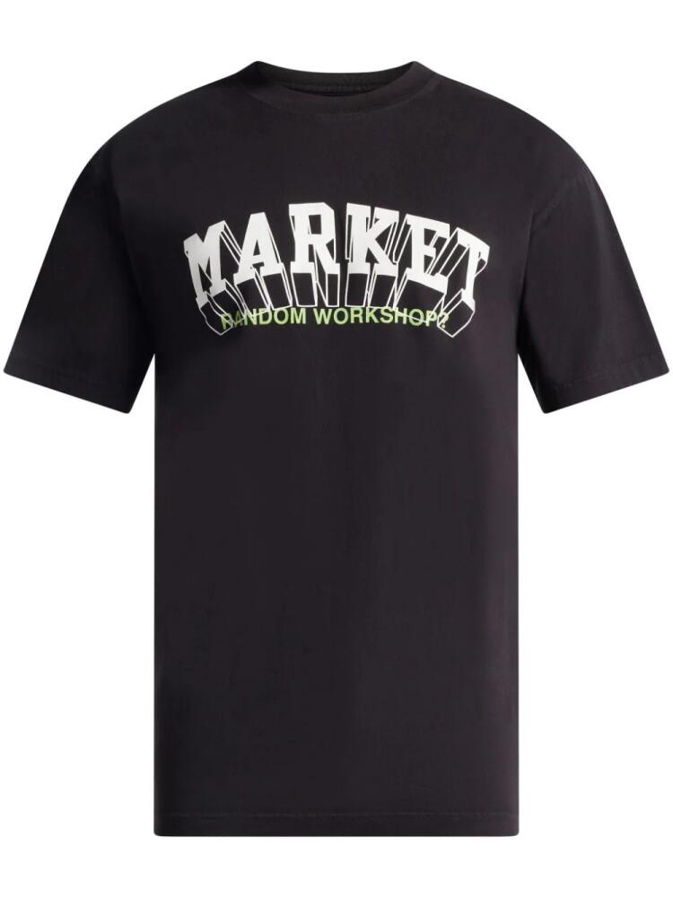 MARKET Super Market cotton T-shirt - Black Cover