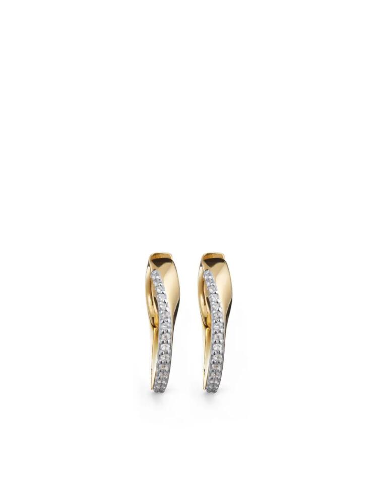 Otiumberg Siren hoop earrings - Gold Cover