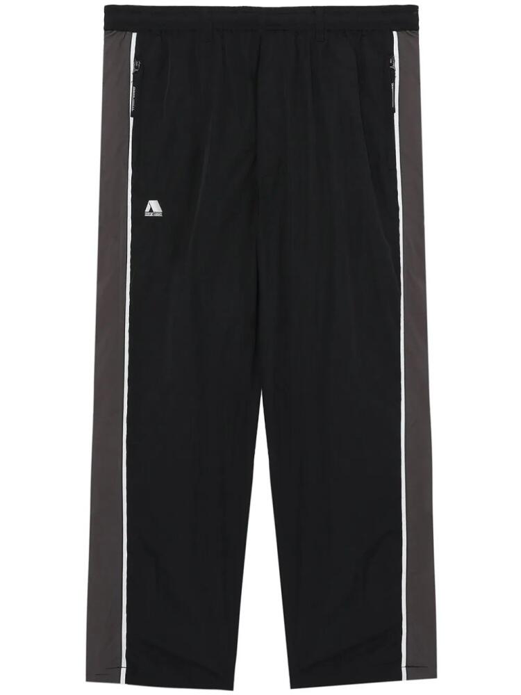 izzue two-tone track pants - Black Cover