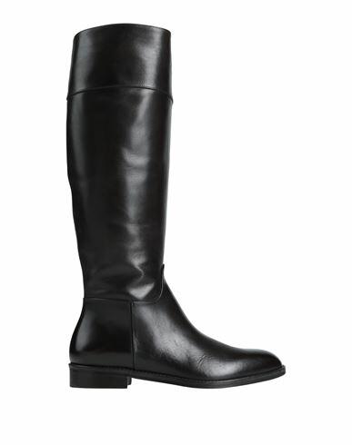 Guglielmo Rotta Woman Boot Black Soft Leather Cover