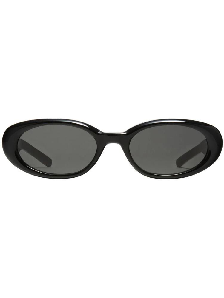 Gentle Monster Bandoneon.S01 oval-frame sunglasses - Black Cover