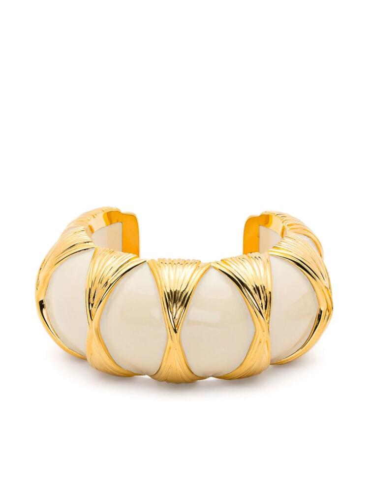 Aurelie Bidermann Rosario gold-plated cuff bracelet Cover