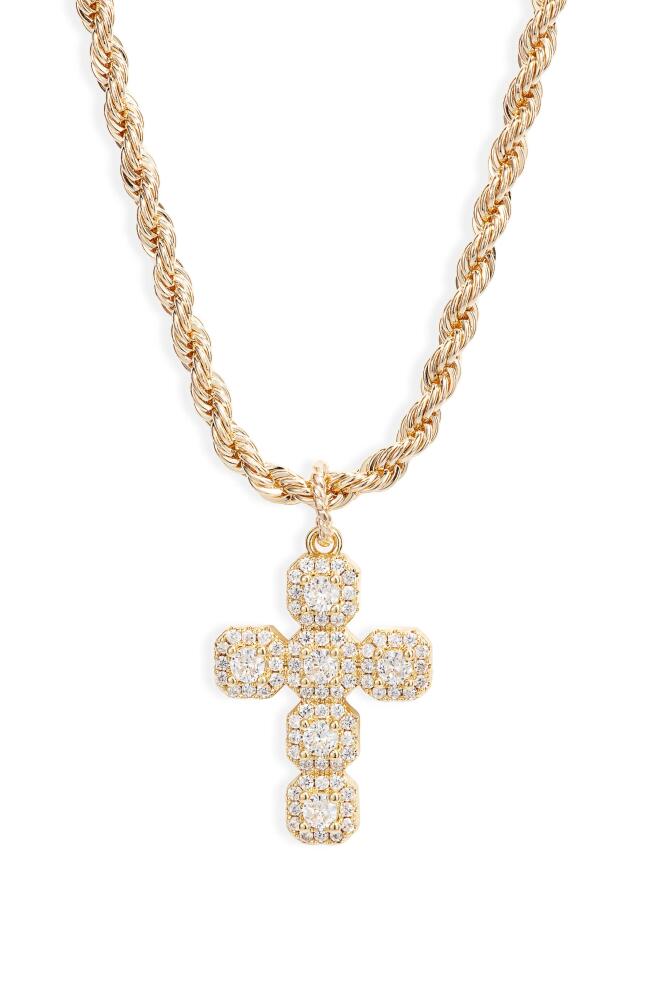 Child of Wild Nelli Cross Pendant Necklace in Gold Cover