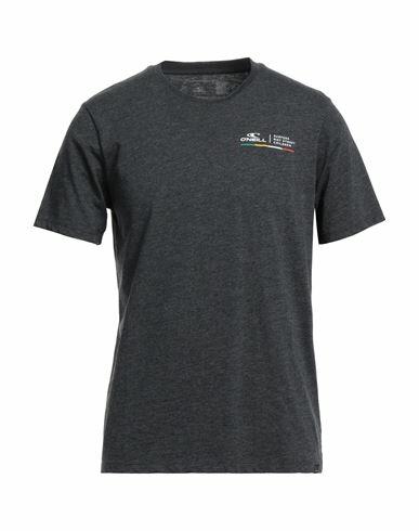 O'neill Man T-shirt Steel grey Cotton, Recycled polyester Cover