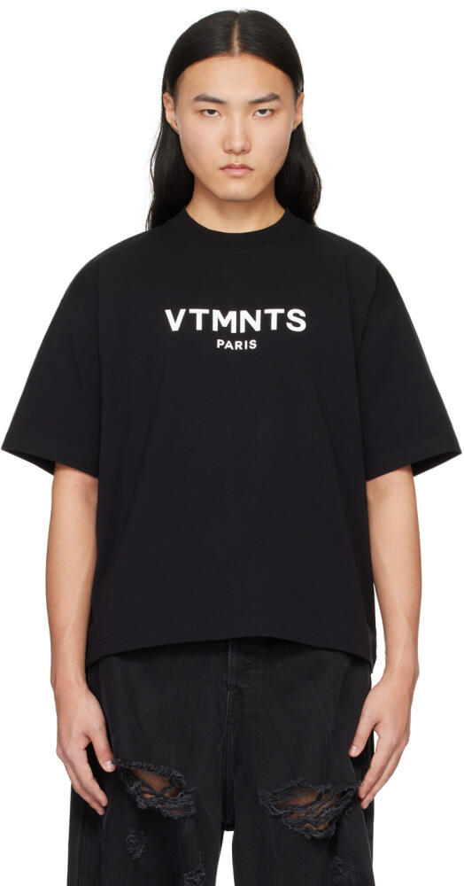 VTMNTS Black Paris T-Shirt Cover