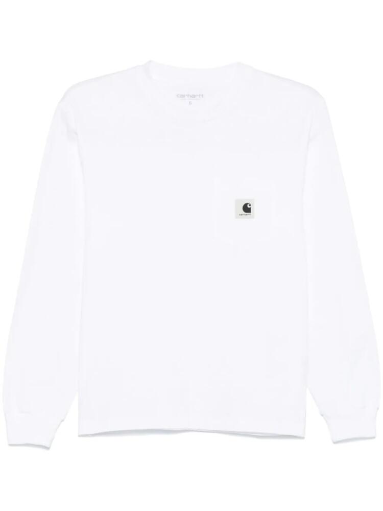 Carhartt WIP patch-pocket T-shirt - White Cover