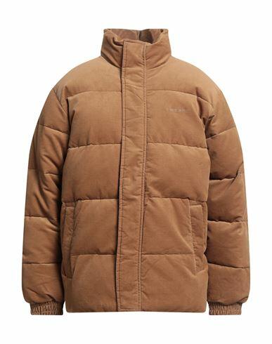 Carhartt Man Puffer Camel Cotton, Elastane Cover